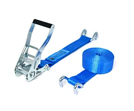 Alle Spanngurte 50mm Spanngurt - 4T - 9m - 50mm - 2-teilig - Klauenhaken - Blau Alle Spanngurte 50mm Spanngurt - 4T - 9m - 50mm - 2-teilig - Klauenhaken - Blau