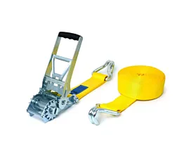 Alle Spanngurte 75mm Spanngurt - ERGO 10T - 6m - 75mm - 2-teilig - Spitzhaken - Gelb