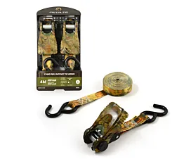 Alle Spanngurte 25mm Spanngurt - 800kg - 4m - 25mm - 2-teilig - Ratsche und S-Haken - Camouflage - 2St. Alle Spanngurte 25mm Spanngurt - 800kg - 4m - 25mm - 2-teilig - Ratsche und S-Haken - Camouflage - 2St.