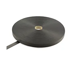 Alle Gurtbänder Gurtband Polyester 25mm - 1000kg - auf der Rolle - Anthrazitgrau Alle Gurtbänder Gurtband Polyester 25mm - 1000kg - auf der Rolle - Anthrazitgrau