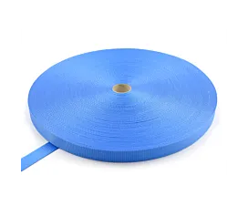 Alle Polyester Meterwaren Polyesterband 35mm - 3750kg - 100m Rolle - ohne Streifen (Farbe wählbar)