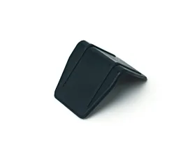 Flexibler Kantenschutz Kantenschoner für Klebeband/Gurte - 40x40mm - Schwarz - 1000St.