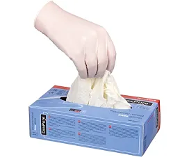 Arbeitshandschuhe Honeywell Einweghandschuhe - Latex - ungepudert - Weiß oder Blau - 50 Stück / Karton Arbeitshandschuhe Honeywell Einweghandschuhe - Latex - ungepudert - Weiß oder Blau - 50 Stück / Karton