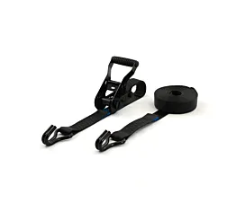 2,5T - Standard Spanngurt - 2,5T - 35mm - 2-teilig - Ratsche - Schwarz + eigenes Etikett 2,5T - Standard Spanngurt - 2,5T - 35mm - 2-teilig - Ratsche - Schwarz + eigenes Etikett