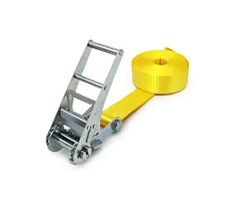 Alle Spanngurte 75mm Spanngurt - 10T - 75mm - 1-teilig - Ratsche - Gelb + eigenes Etikett