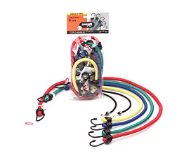 Alle Zubehöre Multipack - 6 x Gepäckspanner- leichte Ladungen - 25 cm - 100 cm