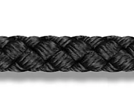 Alle Seile Liros Seile - Poly Black - 8mm - 900kg - Schwarz