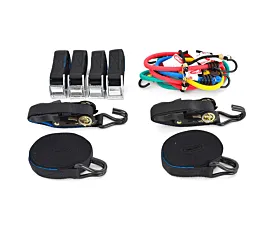 Alle Zubehöre Spanngurt- und Gepäckspanner-Set